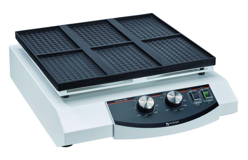 Heidolph Platform Shaker Titramax 1000-UK, Shaking Orbit of 1.5 mm for Up to 6 Microtiter Plates
