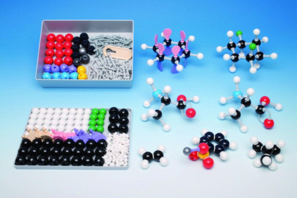 Spiring Enterprises Limited Molecular Model Set Organic Large 111 Atom Parts 140 Link