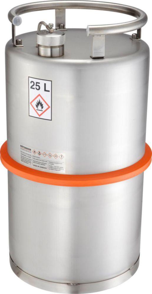 Rötzmeier Safety Storage Vessel 25 Ltrs with Screw Lid and Overpressure Valve