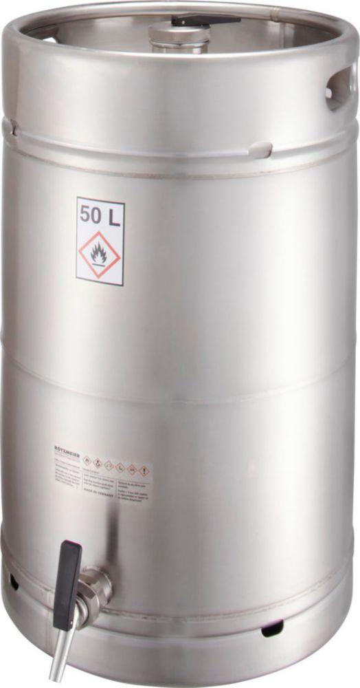 Rötzmeier Safety Storage Vessel 50 Ltrs with Tap ¾" and Overpressure Valve