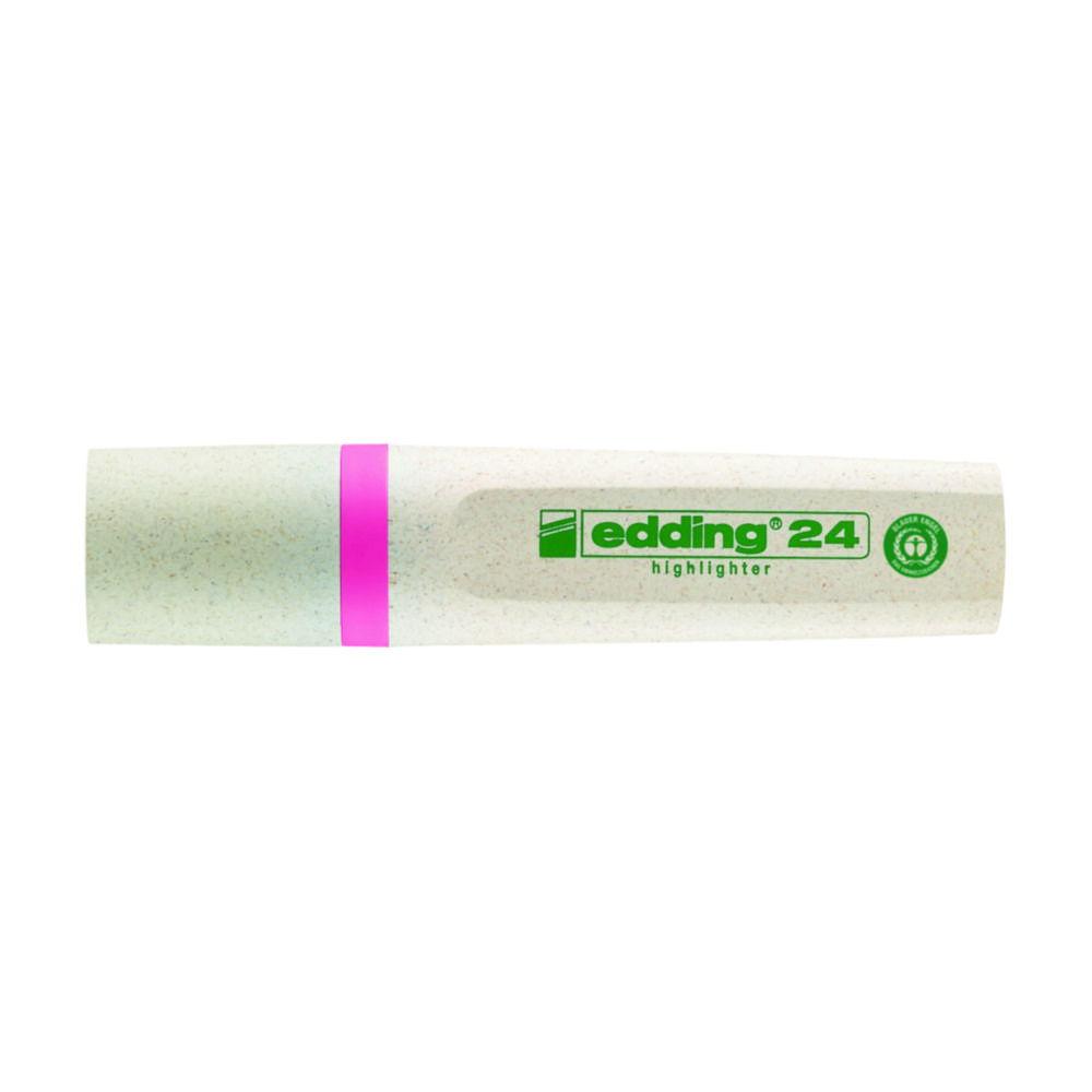 Edding Highlighter 24 EcoLine Pink, Pack of 10


