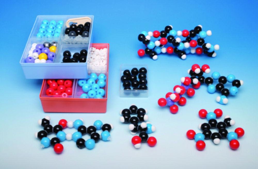 Spiring Molecular Model Set Biochemistry (Molymod® MMS‑007) – 257 Atoms, 160 Links