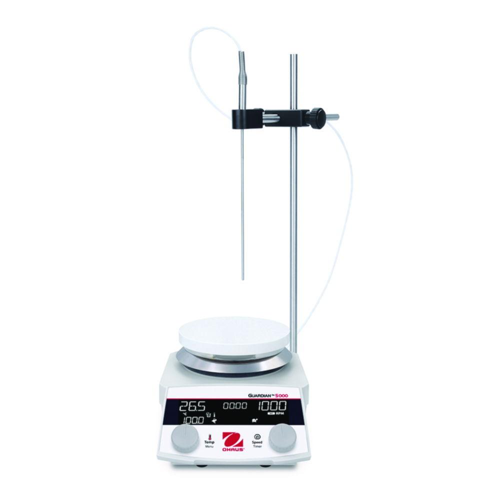 Ohaus Guardian 5000 Hotplate Stirrer e-G52HSRDA (Includes Probe Holder Kit 1 and PT1000 Probe, 230V EU)