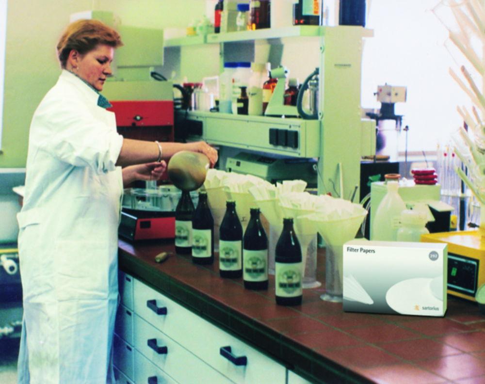 Sartorius Filter Paper Round 292, 185mm, Pack of 100, Qualitative, Medium Speed