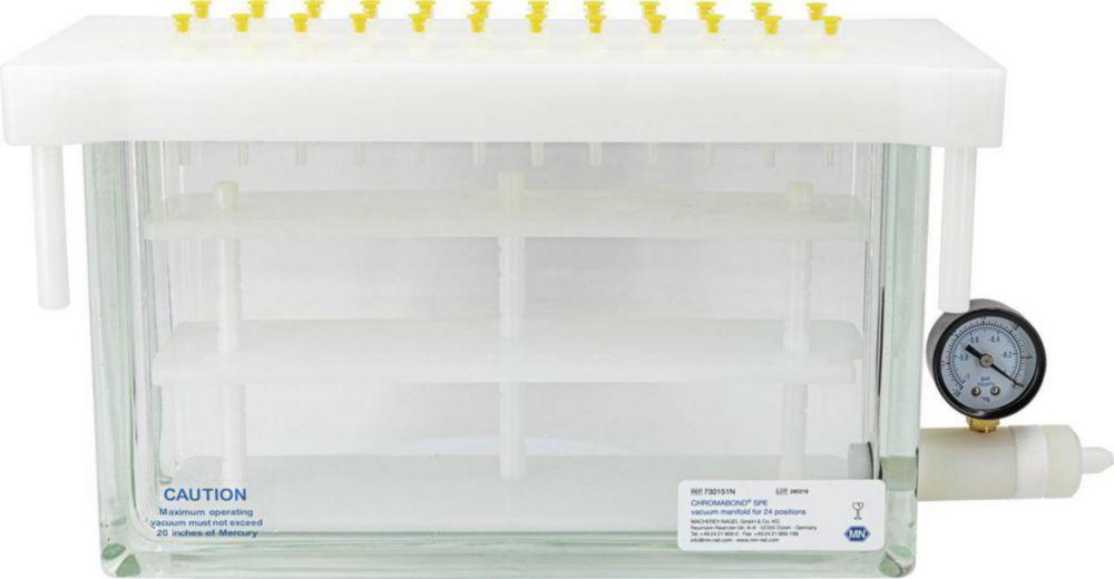 Macherey-Nagel Chromabond SPE Vacuum Manifold Complete for 24 Positions with Exchangeable PP Needles


