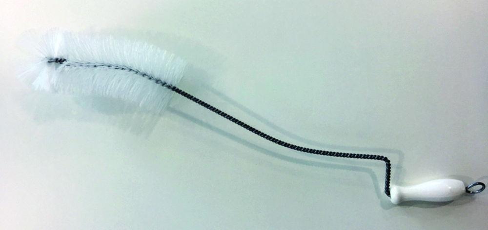 Reitenspieß-Bürsten Bottle Brushes Bristles with Crank Handle 410 x 140 x 55 mm Wire 22 mm Bent Over