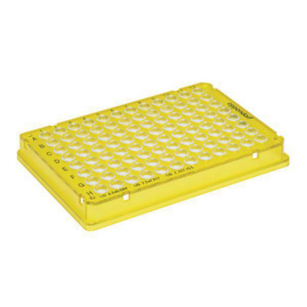 Eppendorf twin.tec PCR Plate 96 Skirted, Wells Colorless, Yellow, Pack of 25