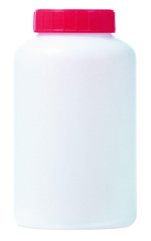 Plastiques Wide Mouth Bottle Round HDPE Internal Seal Cap 1000ml


