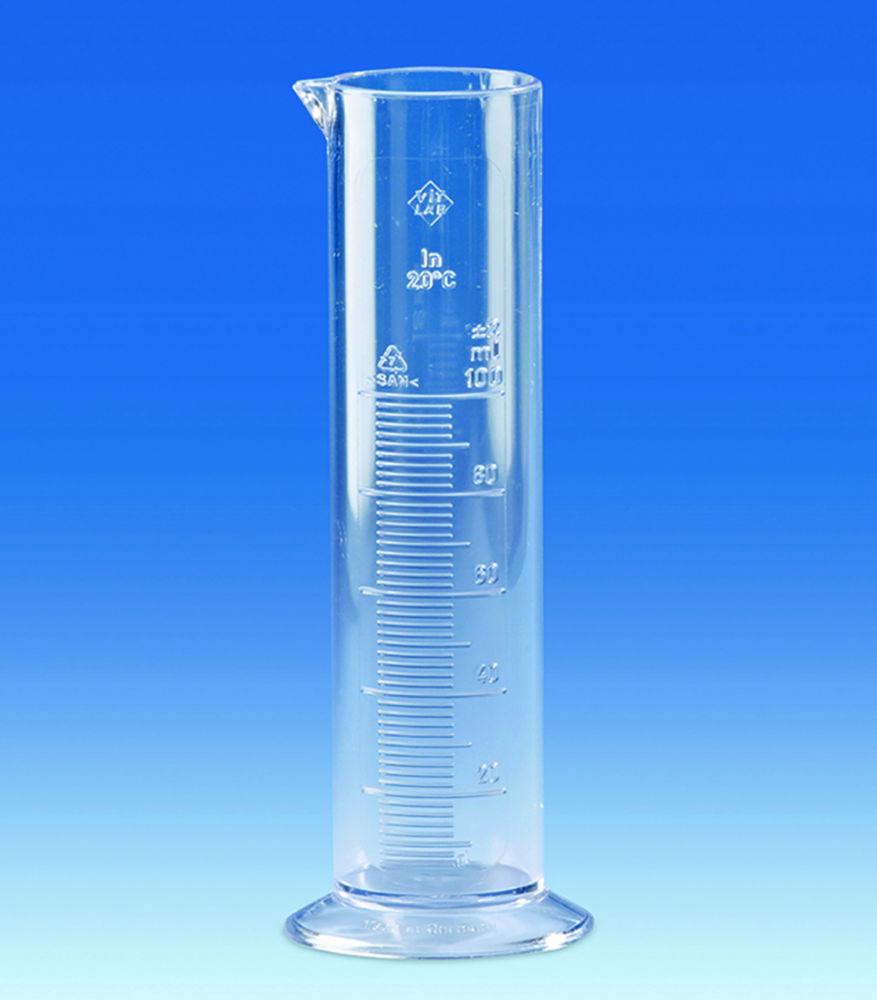 VITLAB Measuring Cylinders, 1000 ml, SAN

