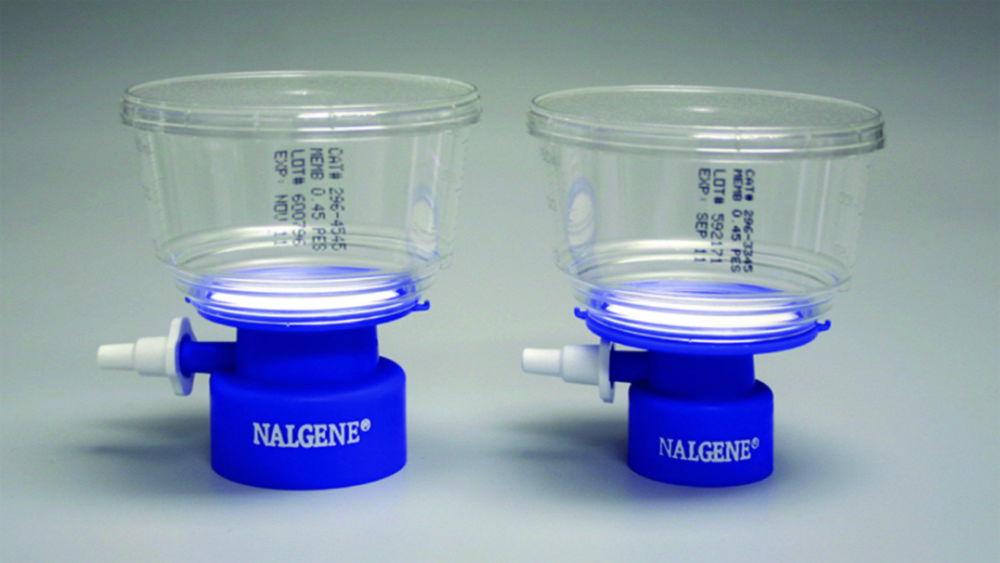 Thermo Nalgene Bottle Top Filter PES Sterile 150 mL, 0.45 µm, 50mm Dia, GL33