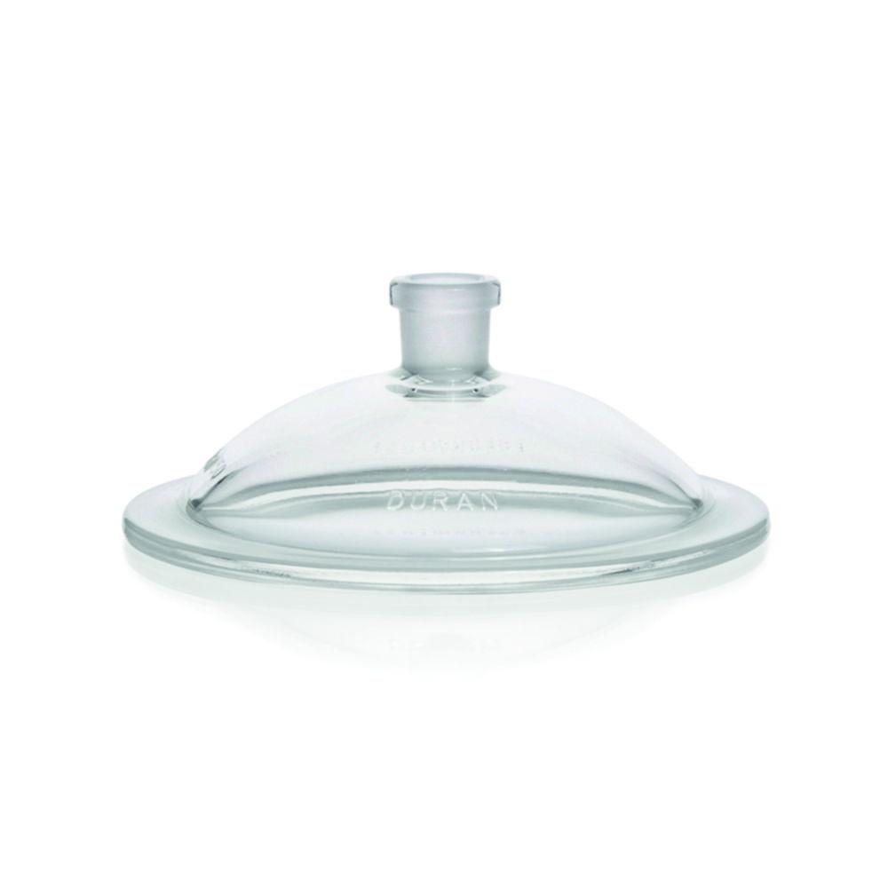 DWK Duran Desiccator Lid with Tubulature, 150 mm