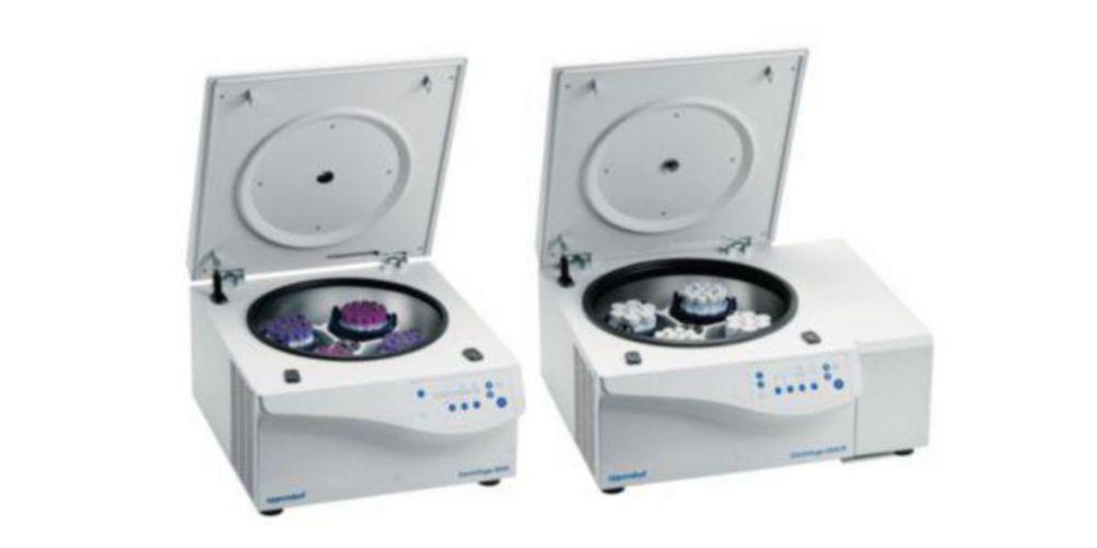 Eppendorf Centrifuge 5810 R G 230 V/50-60 Hz, with Rotor S-4-104 including Adapter for Round-Bottom Tubes (Diameter 13/16 mm), with GB Plug