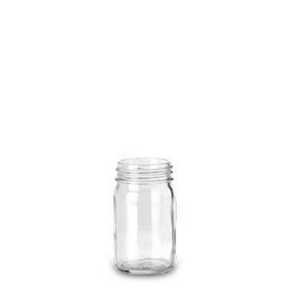 RIXIUS Wide Neck Bottles 100 mL, Clear Cylindrical Thread 45 (Pack of 72)