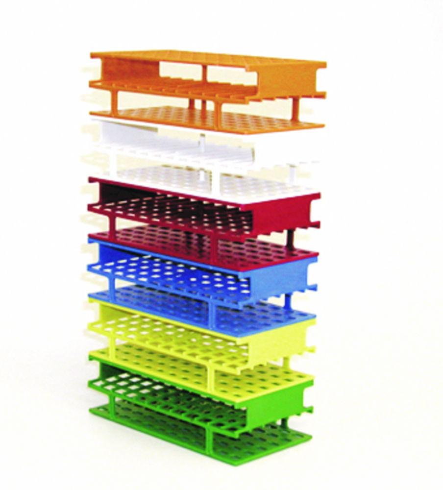 Thermo Nalgene Unwire™ Test Tube Rack – 6 x 12 Array, 13 mm Tube Diameter, Orange​