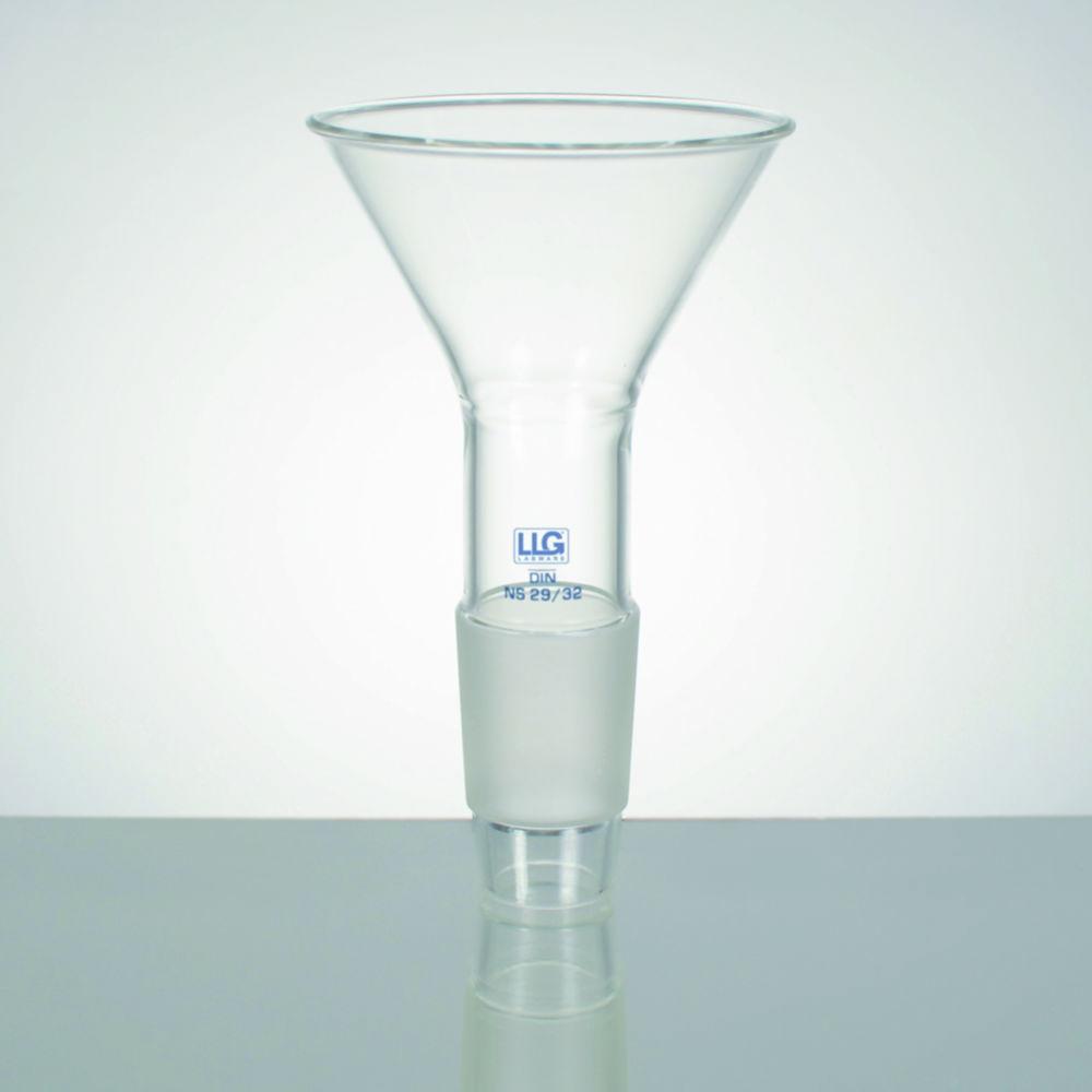 LLG Powder Funnel Ø 80 mm NS 19/26 Boro 3.3, Pack of 2