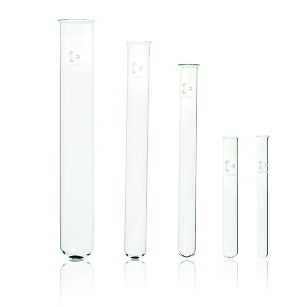 DWK Duran Test Tubes, with Rim, 16 x 130 mm, Pack of 100