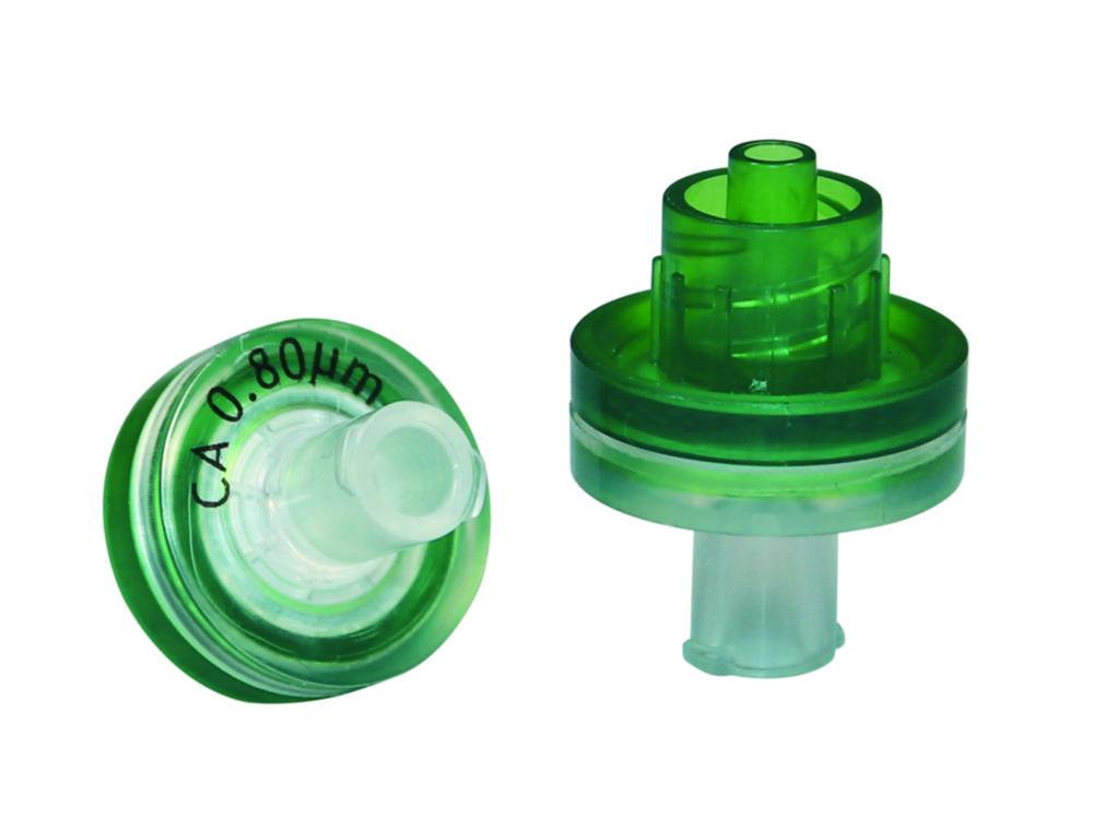 LLG Syringe Pre-Filter from CA, 0.80 µm Ø 13 mm, Green, Non-Sterile, Pack of 500