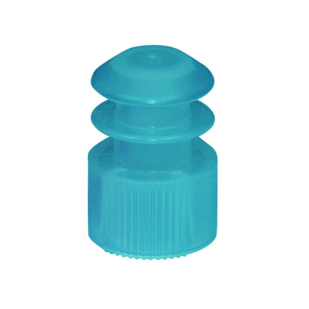 Paul Boettger Fins Stoppers, Blue 16 mm, LDPE, Pack of 1000