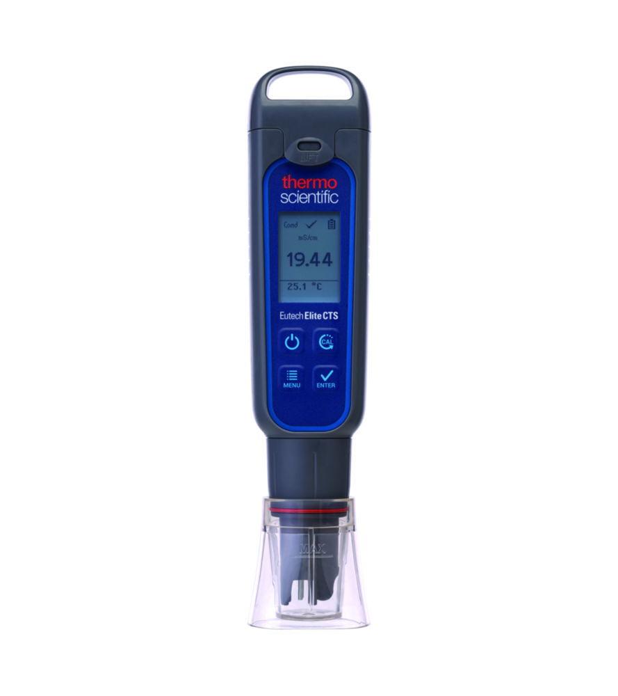 Thermo Eutech Elite Conductivity/TDS/Salinity Pocket Tester with Pin Sensor, Batteries & Lanyard