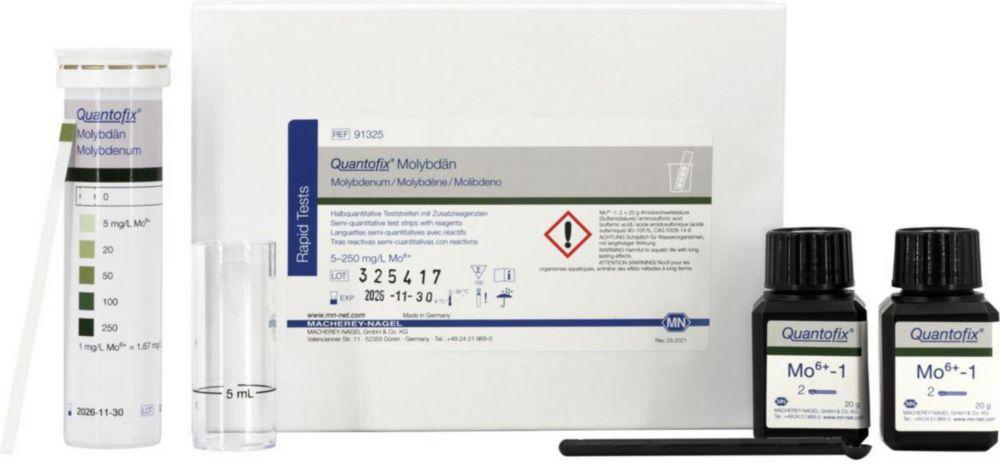 Macherey-Nagel QUANTOFIX Test Kit Molybdenum 100 Test Strips & Reagents