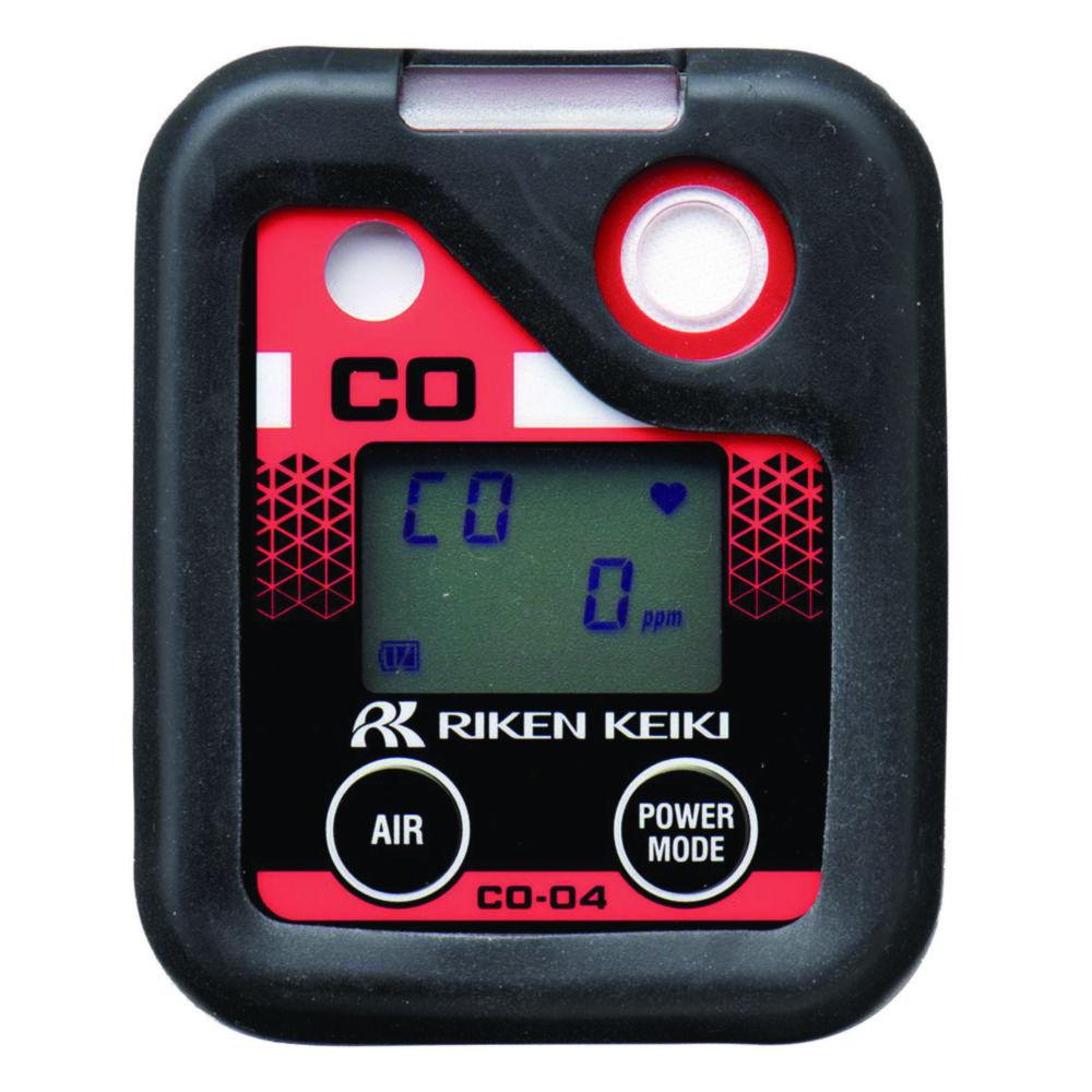 Riken Keiki Single Gas Detector CO-04(C-) Carbon Monoxide(-H2) 0-500ppm Resolution 1ppm 10ppm with Ni-MH Battery

