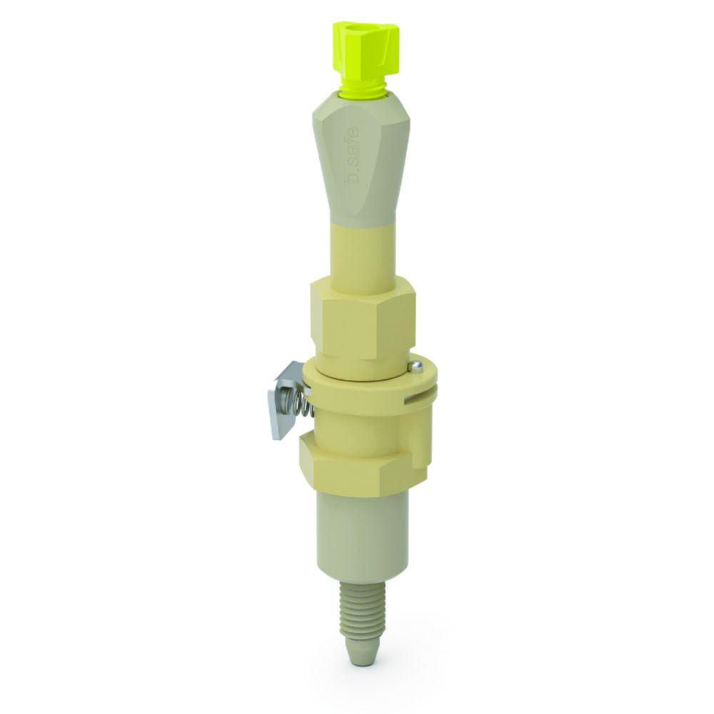 Bohlender b.safe Quick Couplings 1x UNF 1/4" (f), 1xUNF 1/4" (m)