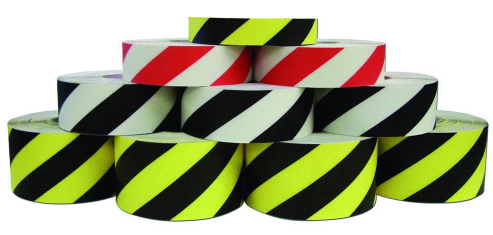 Ergomat DuraStripe Hazard Striping Black/Yellow Floor Marking Tape – 7.5cm x 30m

