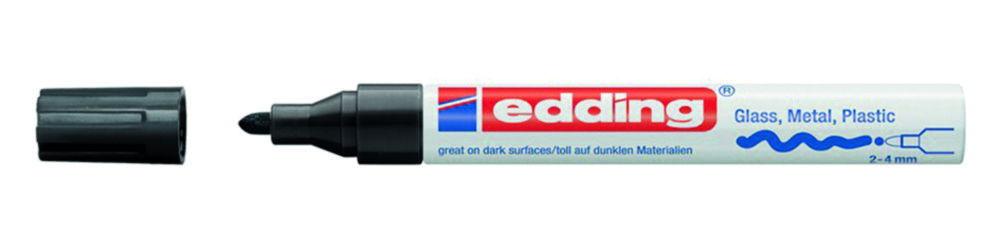 Edding Felt Writer 750 CR Black, Streak Strength 2 - 4 mm

