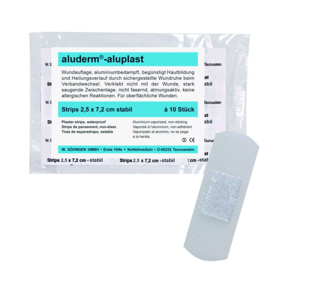 W.Söhngen Aluderm Aluplast Stable Strips 2.5 x 7.2 cm PU=10

