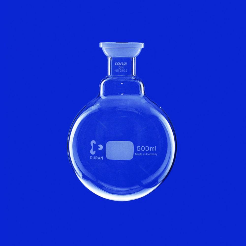 Lenz-Laborglas Receiving Flasks, Cap. 250ml, Socket S 35
