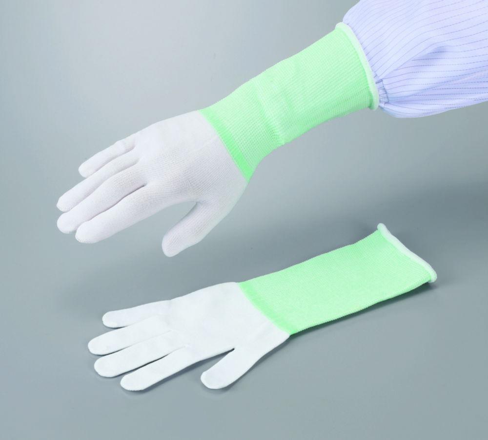 As One ASPURE Long Inner Gloves Overlock Type, Size S, Pack of 30x10 Pairs