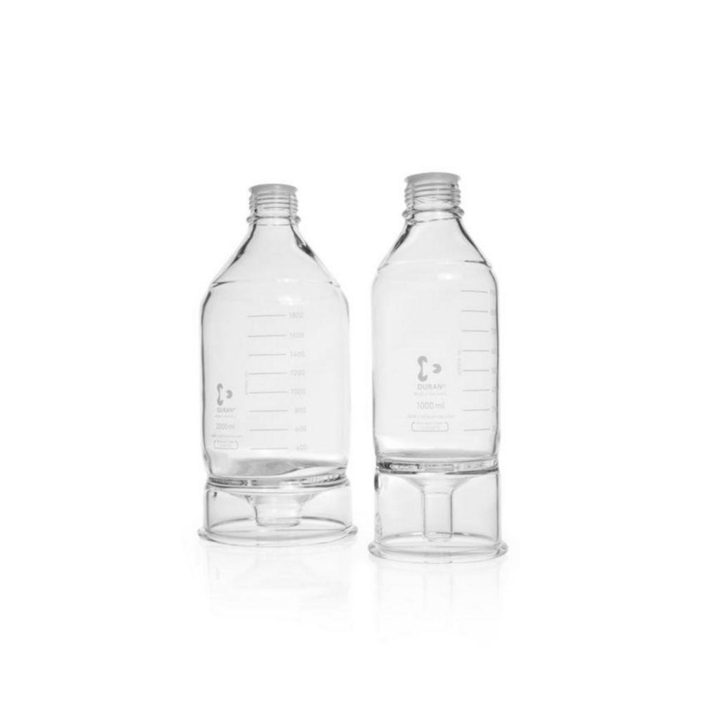 DWK Duran HPLC Reservoir Bottle 1000ml, Clear, Conical, GL 45
