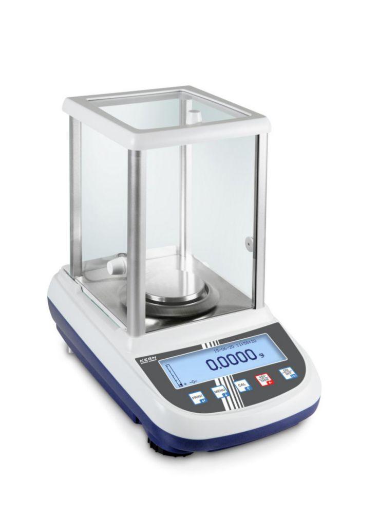 Kern Analytical Balance ALS 250-4A – 250 g / 0.1 mg, Ø 80 mm Weighing Plate