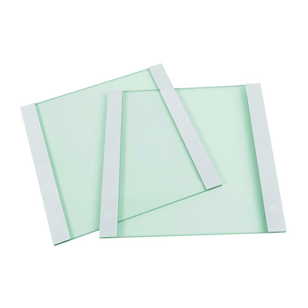 Thistle Scientific Glass Plates 200x200mm with Bonded Spacer 1mm (Pack of 2)

