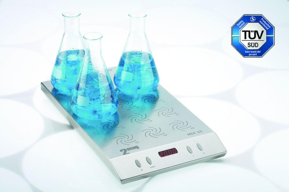 2mag Multible Magnetic Stirrer MIX 15 with Internal Control