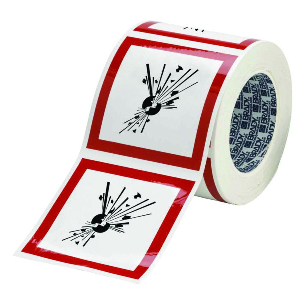 Brady GHS Symbol "High Pressure" PIC 1804-100*100-B7541-RLL 100x100 mm, Roll, Pack of 250