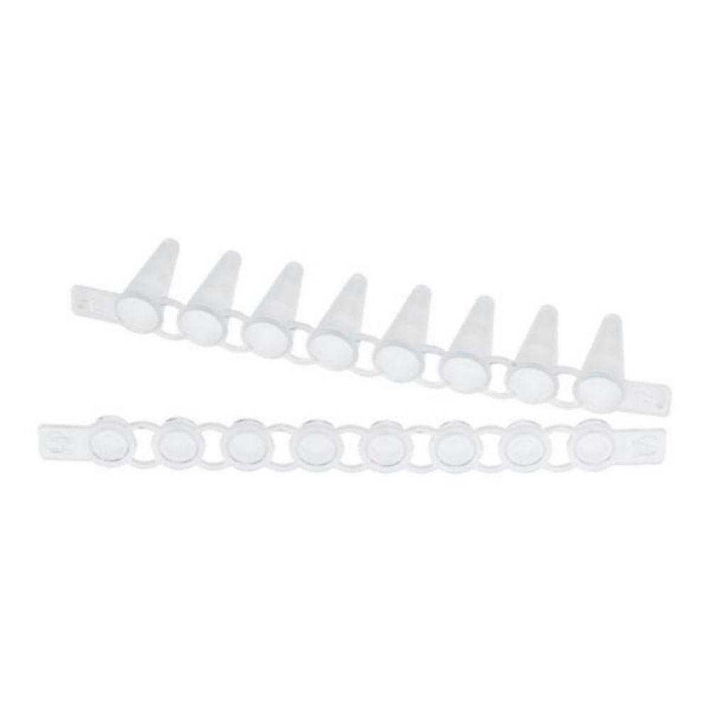 Eppendorf PCR Tube Strips 0.1 ml and Cap Strips, Flat, Pack of Each 120 pcs


