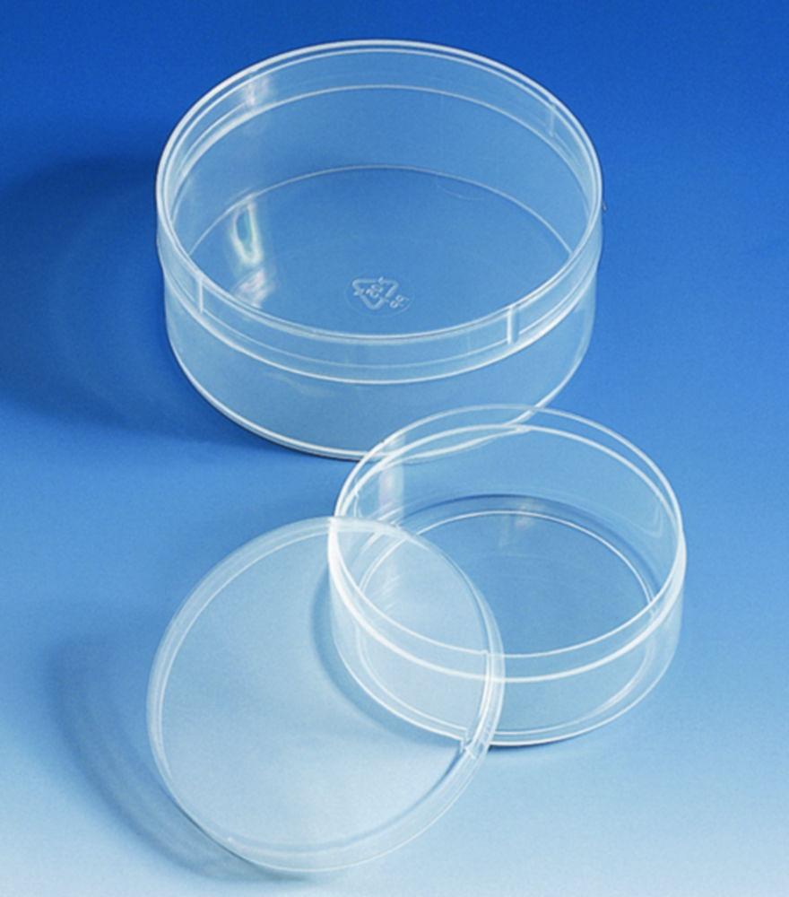 BRAND Jars with Push-on Lid/Cap, 115 mL, 75 x 30 mm, Pack of 10