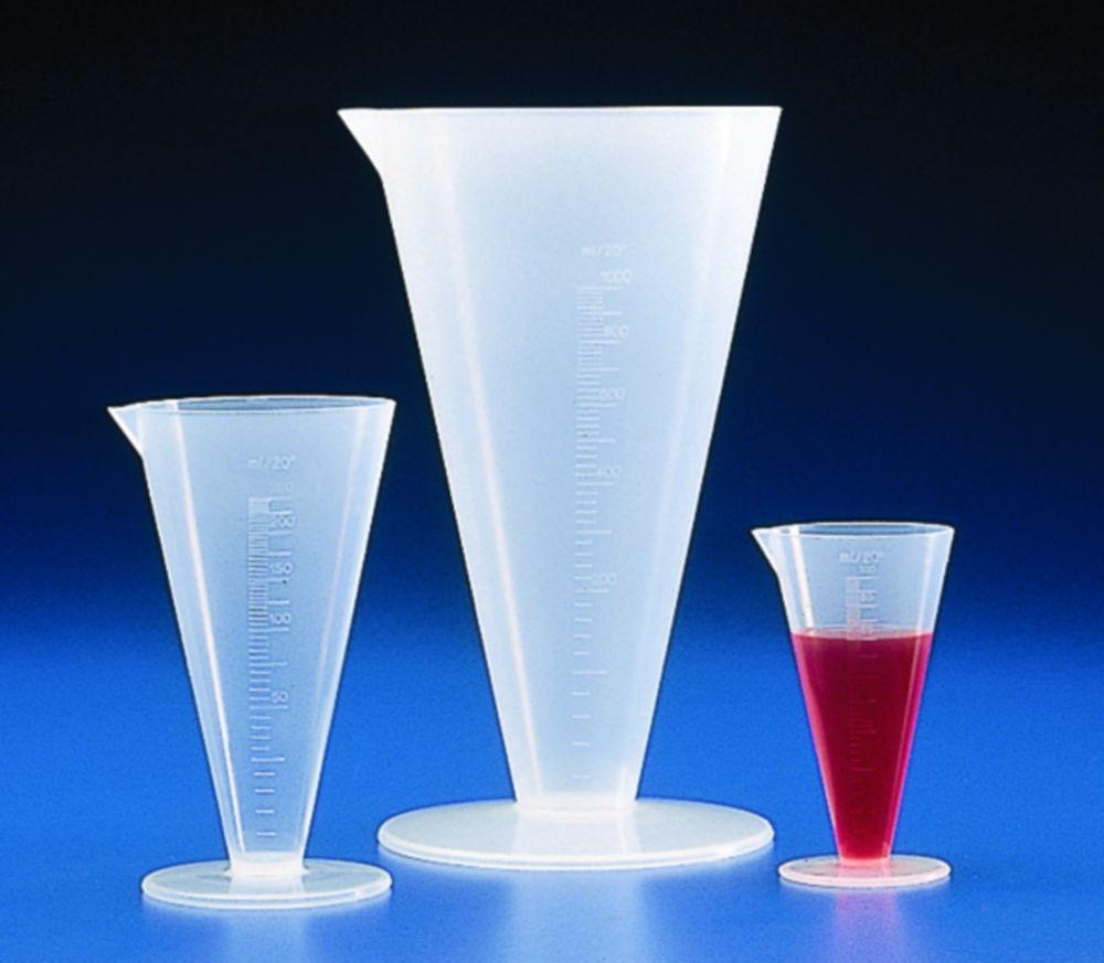 Kartell Conical Measure 100 mL PP Graduated