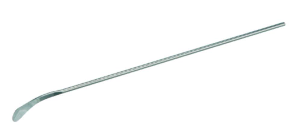 BOCHEM Spatula 210x12 mm, One-Sided Spoon-Shaped, 18/10-Steel