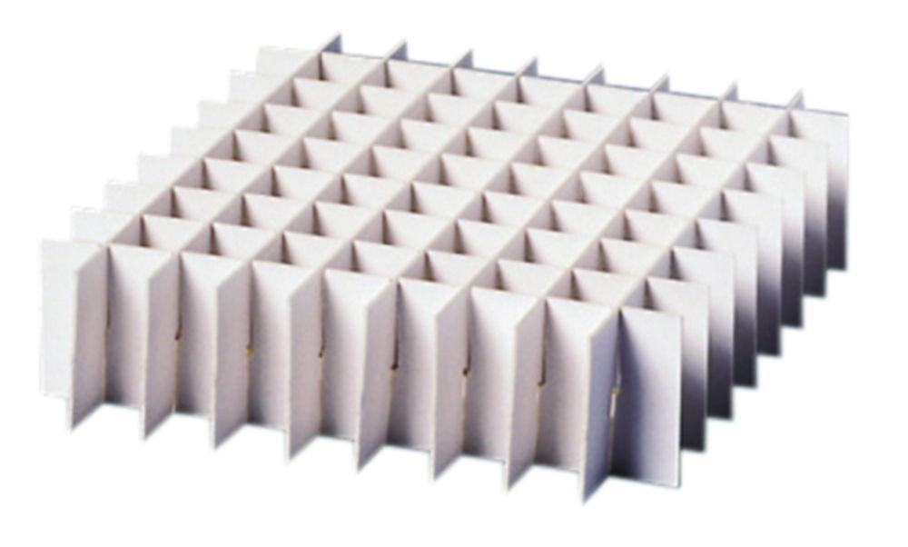 LLG Grid Divider 4x4 H65mm from Cardboard for Cryobox 133 x 133 mm
