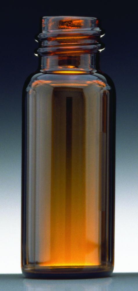 Scherf Sample Bottles 4 ml, 45x15 mm Thread 13-425, Amber Glass VE=100 # I80451500A4F2100SP0
