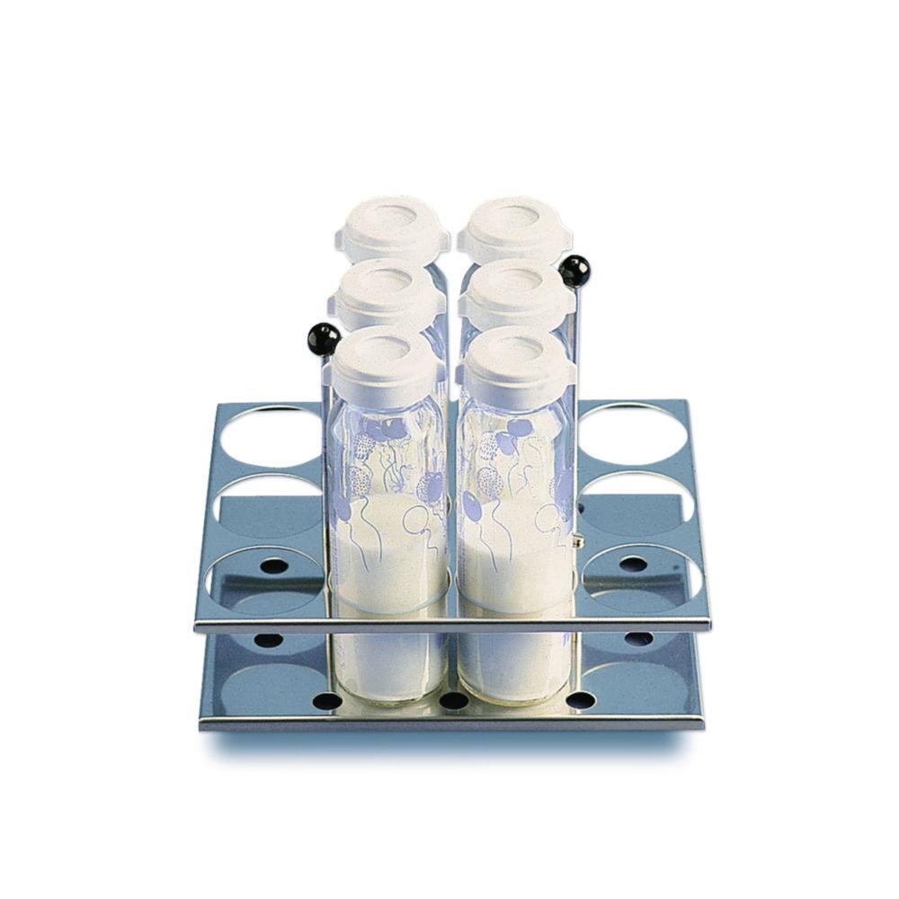 Lauda Milk Bottle Rack with 12 Openings Ø 56 mm