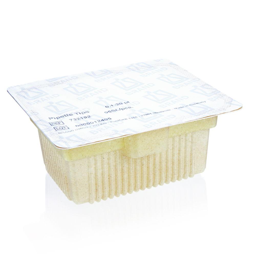 Filter Tips BIO-CERT® LIQUID HANDLING QUALITY 5 - 100 µl, PP, PE filter, colourless TipRack Eco (refill system), pack of 960