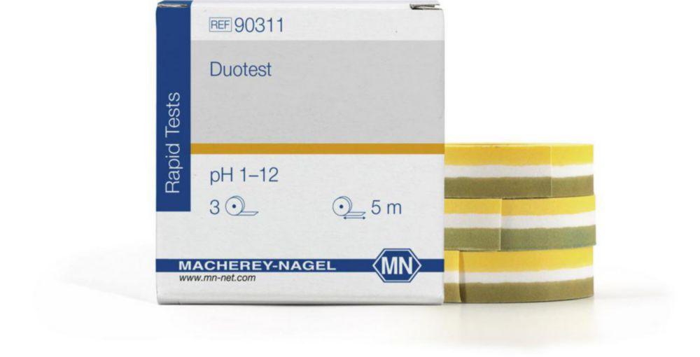 Macherey-Nagel Duotest Indicator Paper pH 1-12 - Pack of 3 Refill Pack

