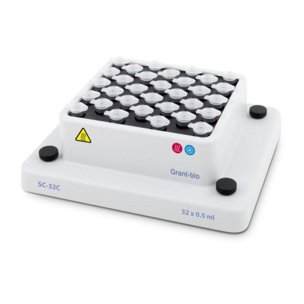 Grant Heating/Cooling Block for PCMT/PCMT PLUS for 32x 0.5 ml Microtubes

