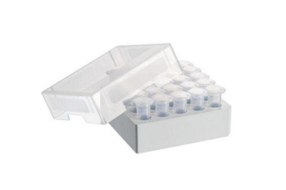 Eppendorf Storebox 5x5 for Vessels w. Lid and Alphanumeric, Autoclavable, Pack of 4

