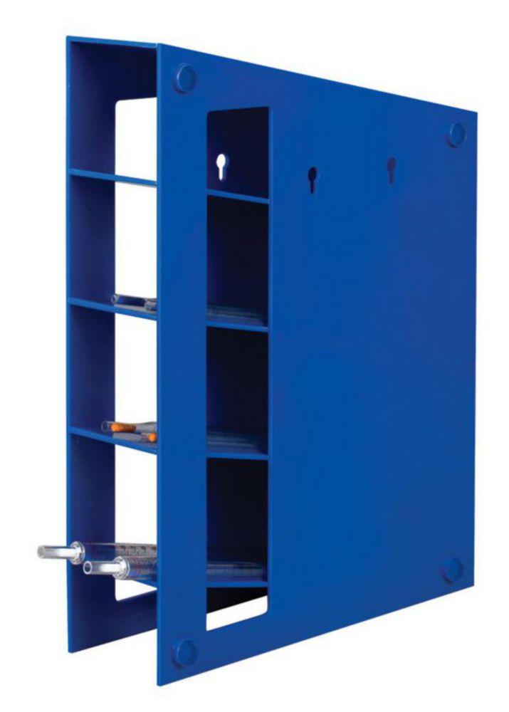 Heathrow Scientific Pipet Rack, Blue, ABS, 4 Cases