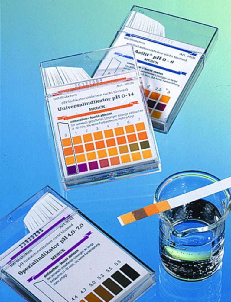 Merck pH Indicator Strips pH 0–2.5 (Pack of 100)