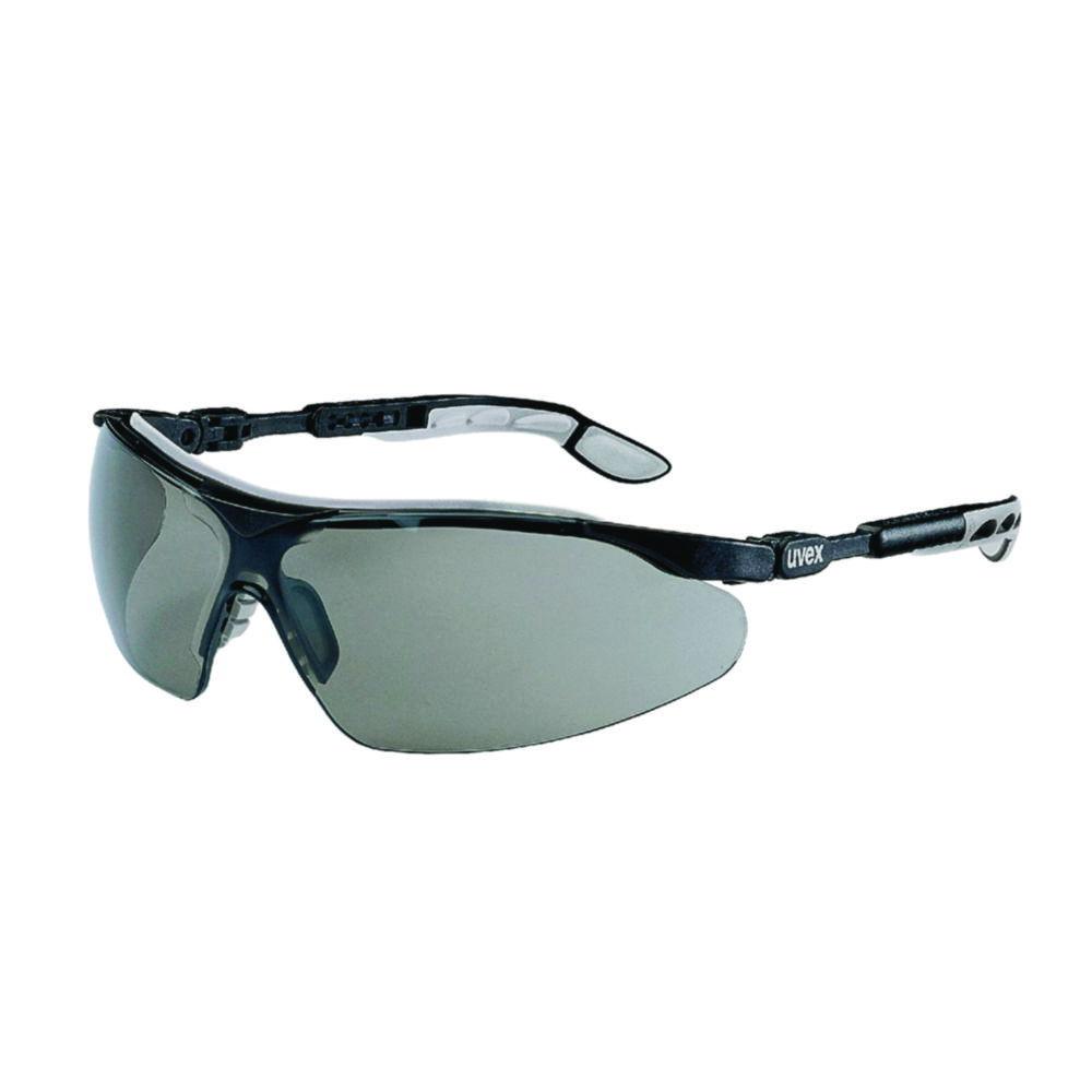 Uvex i-vo 9160 Safety Spectacles, Black/Grey Frame, Grey Lens UV 5-2.5, Optidur NC

